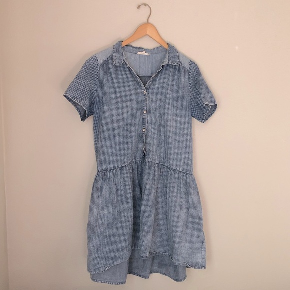 ODDY Dresses & Skirts - Chambray Gingham Dress